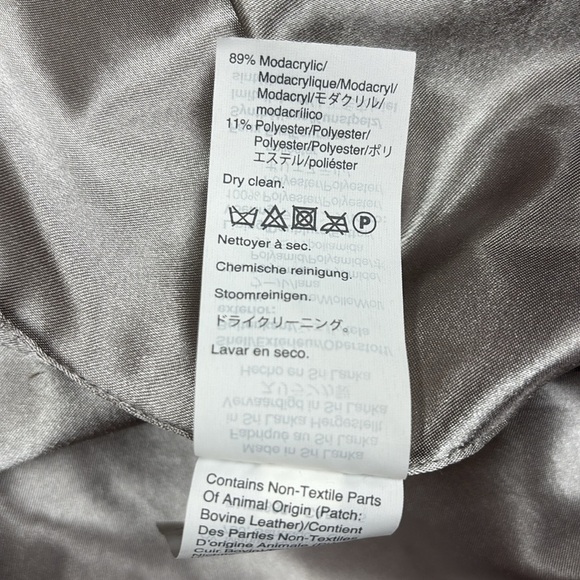 J. Crew Chateau Parka Italian Stadium Cloth Wool Long Coat Jacket Winter Grey 6 - Picture 12 of 13